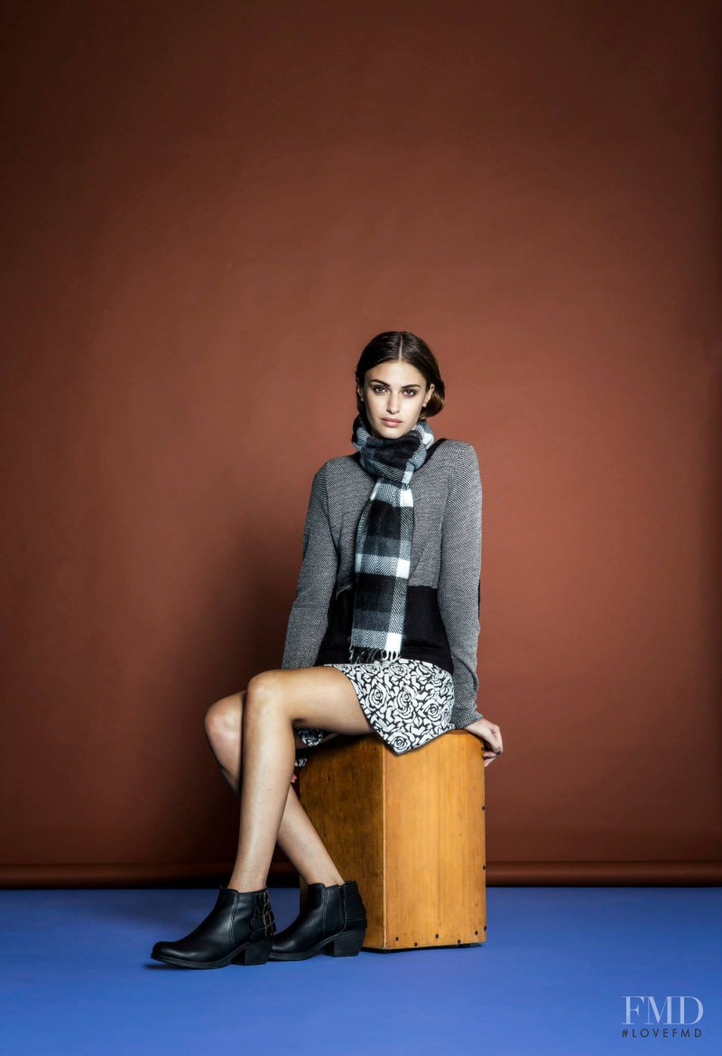 Mia Flores Pirán featured in  the Estancias Chiripa lookbook for Autumn/Winter 2014