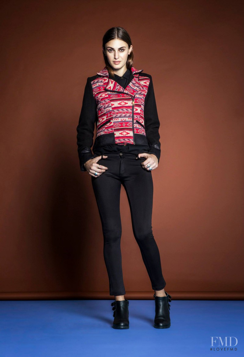 Mia Flores Pirán featured in  the Estancias Chiripa lookbook for Autumn/Winter 2014