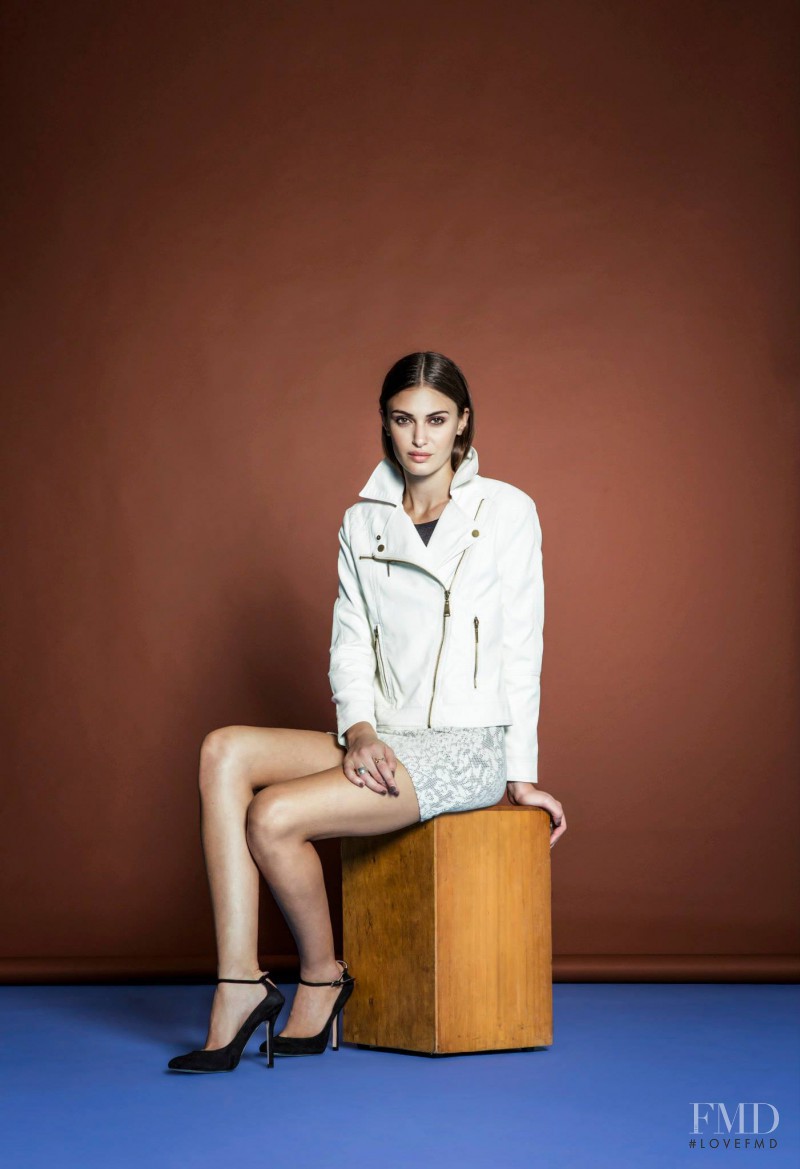 Mia Flores Pirán featured in  the Estancias Chiripa lookbook for Autumn/Winter 2014