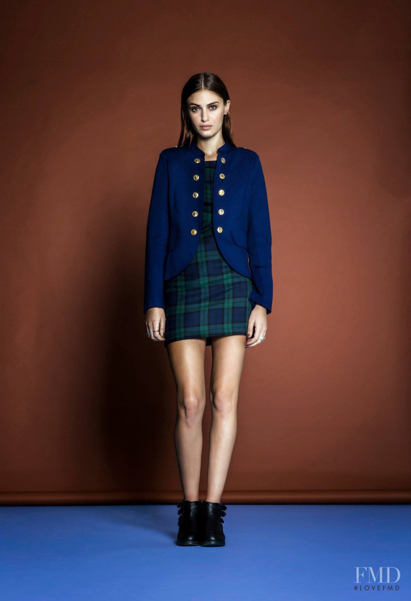 Mia Flores Pirán featured in  the Estancias Chiripa lookbook for Autumn/Winter 2014