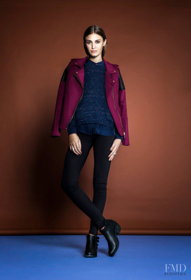 Mia Flores Pirán featured in  the Estancias Chiripa lookbook for Autumn/Winter 2014