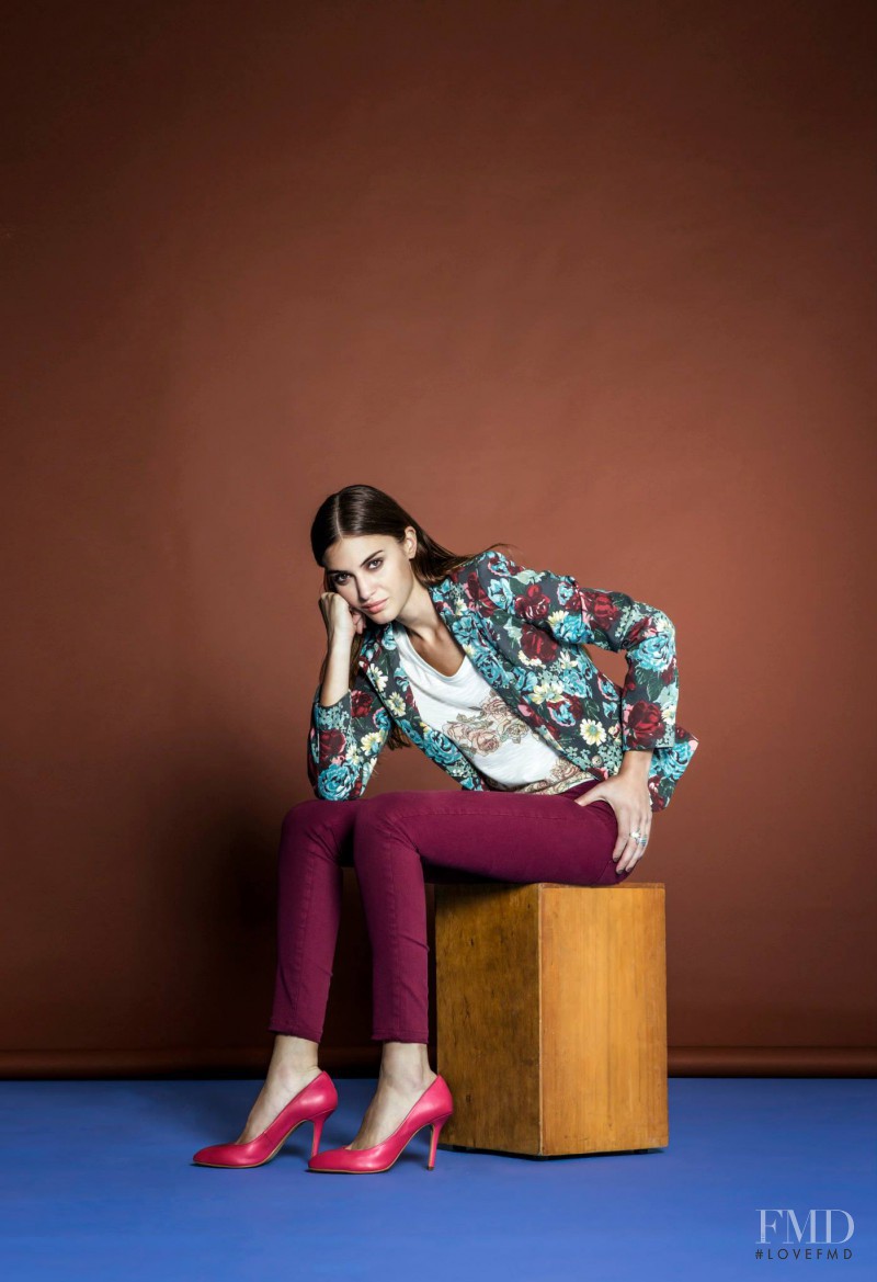 Mia Flores Pirán featured in  the Estancias Chiripa lookbook for Autumn/Winter 2014