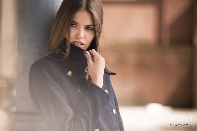 Araceli Canton featured in  the Estancias Chiripa advertisement for Autumn/Winter 2014