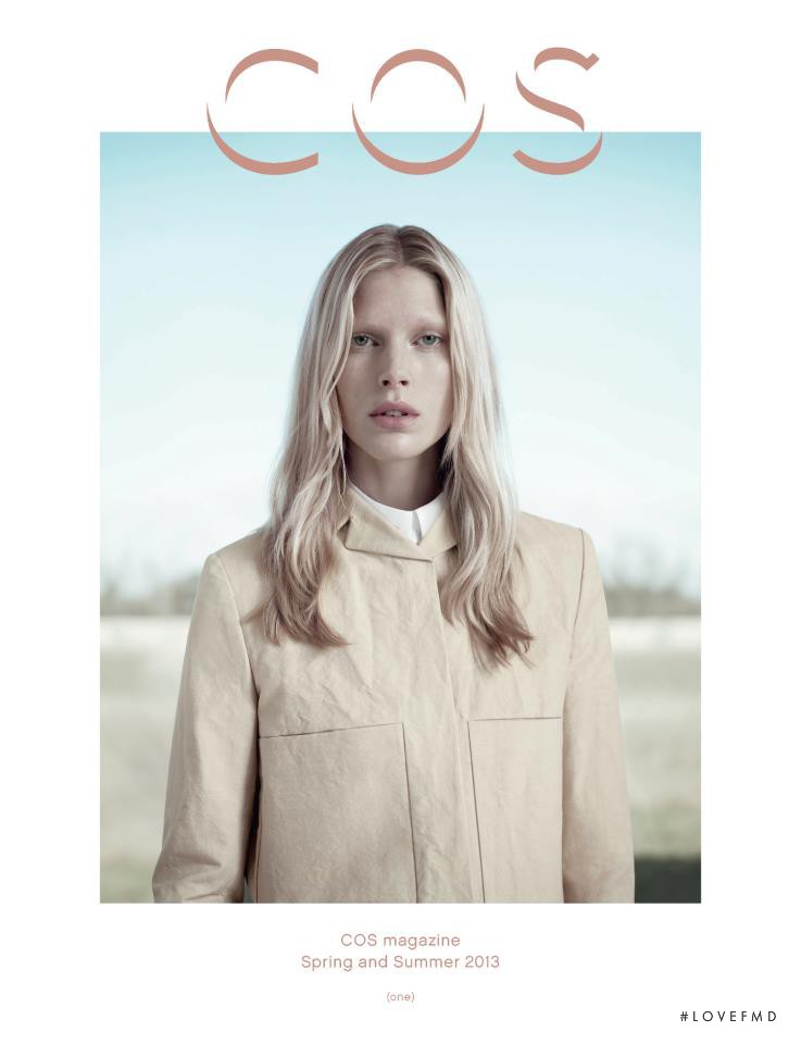 Iselin Steiro featured in  the Cos Sweden advertisement for Spring/Summer 2013