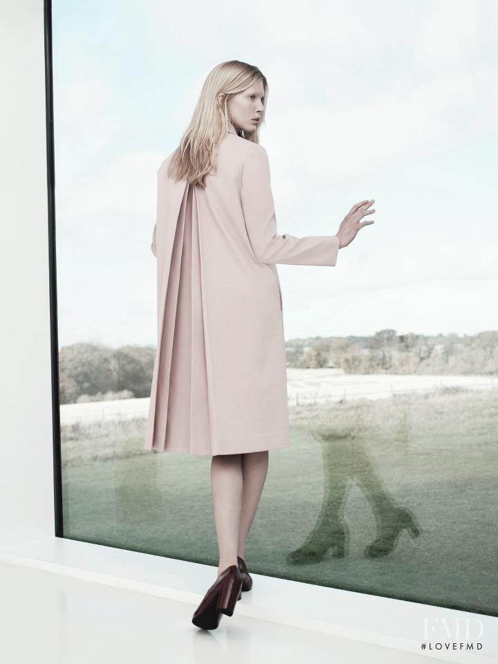 Iselin Steiro featured in  the Cos Sweden advertisement for Spring/Summer 2013