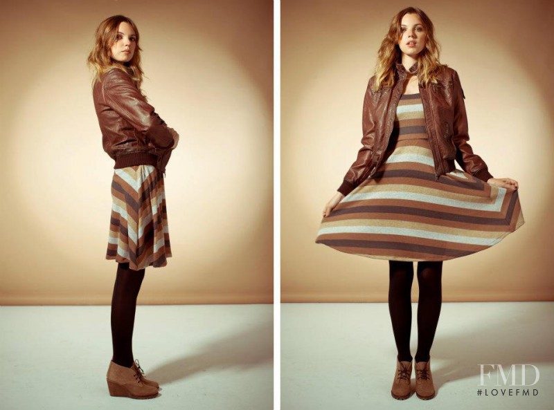 Elizabeth Ramanauskas featured in  the Estancias Chiripa lookbook for Autumn/Winter 2012