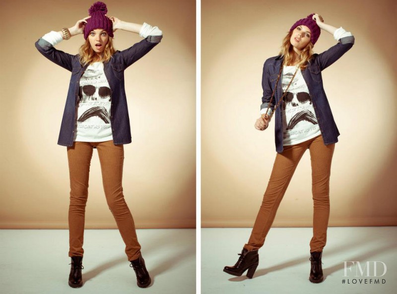 Elizabeth Ramanauskas featured in  the Estancias Chiripa lookbook for Autumn/Winter 2012