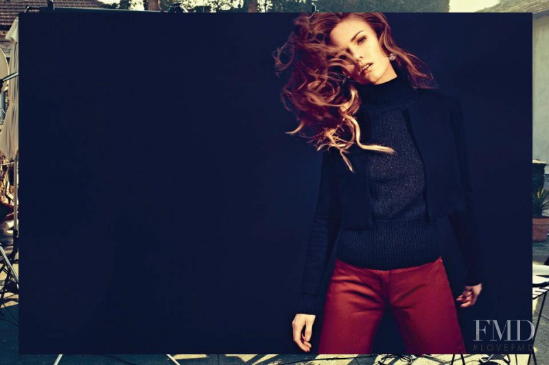 Ania Kisiel featured in  the Estancias Chiripa advertisement for Autumn/Winter 2012