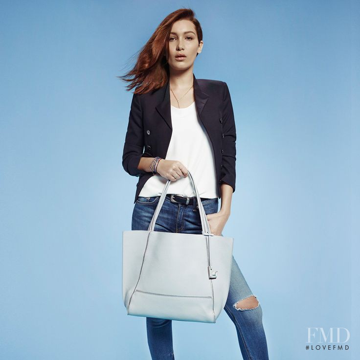 Bella Hadid featured in  the Botkier advertisement for Spring/Summer 2015