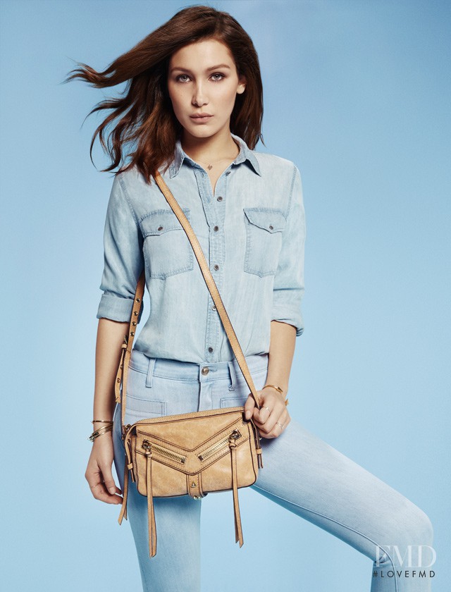 Bella Hadid featured in  the Botkier advertisement for Spring/Summer 2015