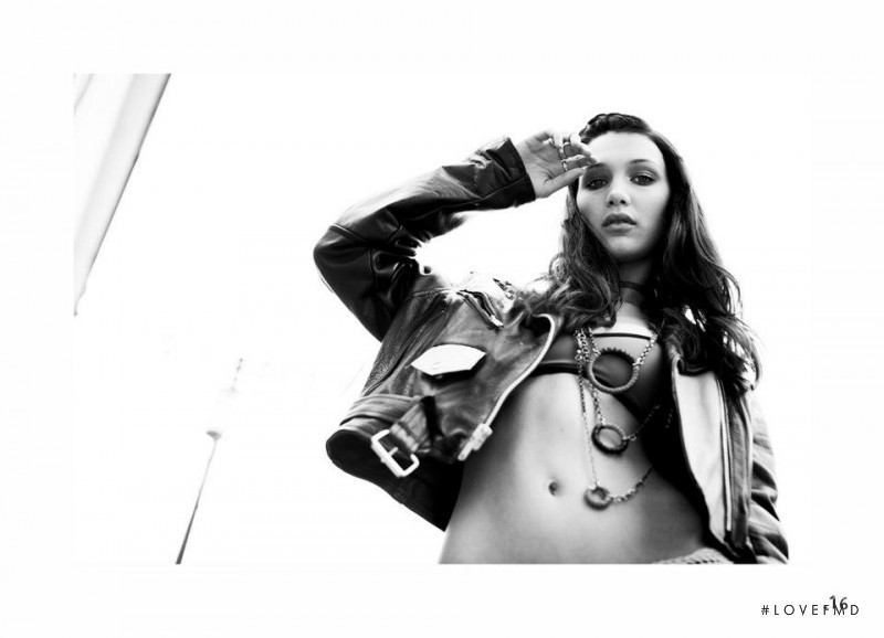 Bella Hadid featured in  the H.O.W.L. advertisement for Spring/Summer 2013