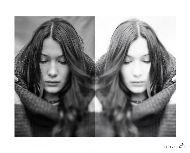 Bella Hadid featured in  the H.O.W.L. advertisement for Spring/Summer 2013