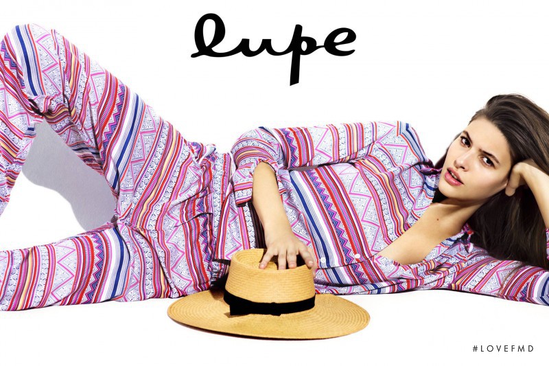 Lupe advertisement for Spring/Summer 2014