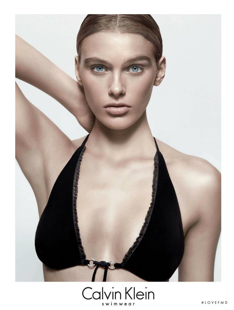 Madison Headrick featured in  the Calvin Klein Swimwear advertisement for Spring/Summer 2013