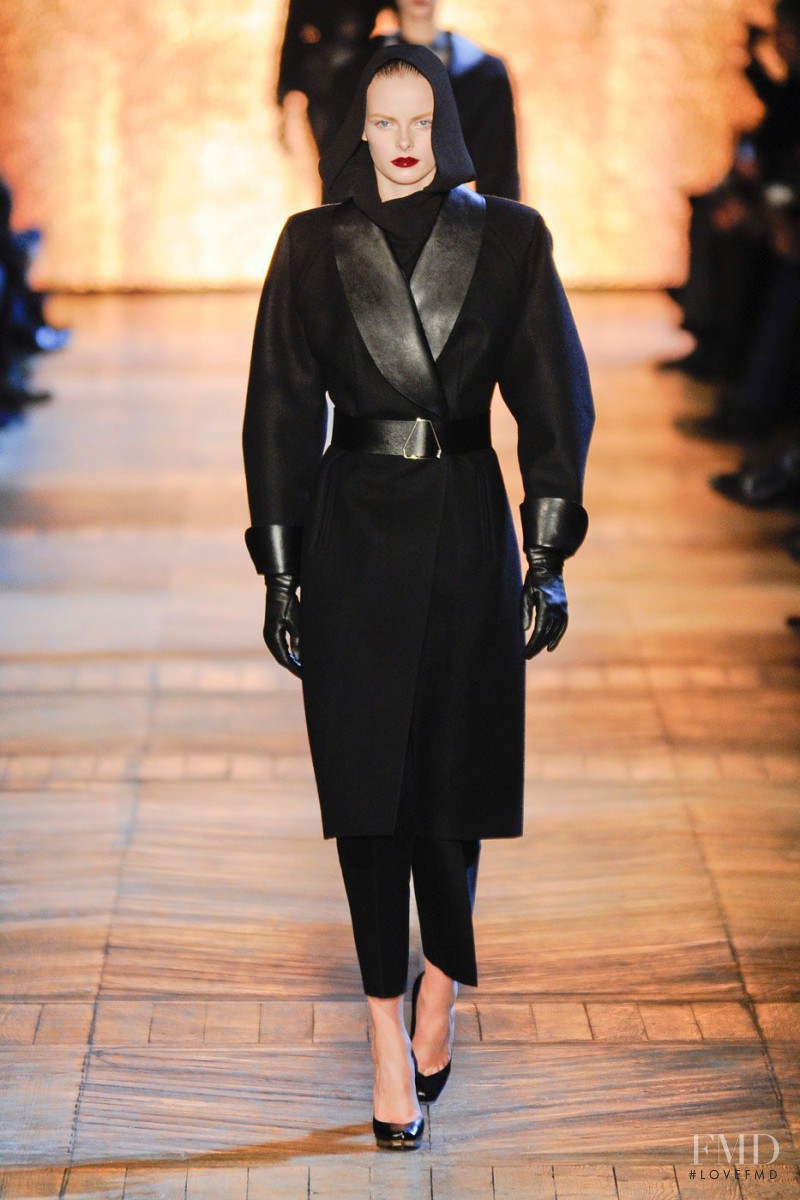 Elza Luijendijk Matiz featured in  the Saint Laurent fashion show for Autumn/Winter 2012