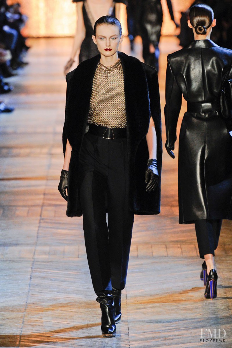 Saint Laurent fashion show for Autumn/Winter 2012