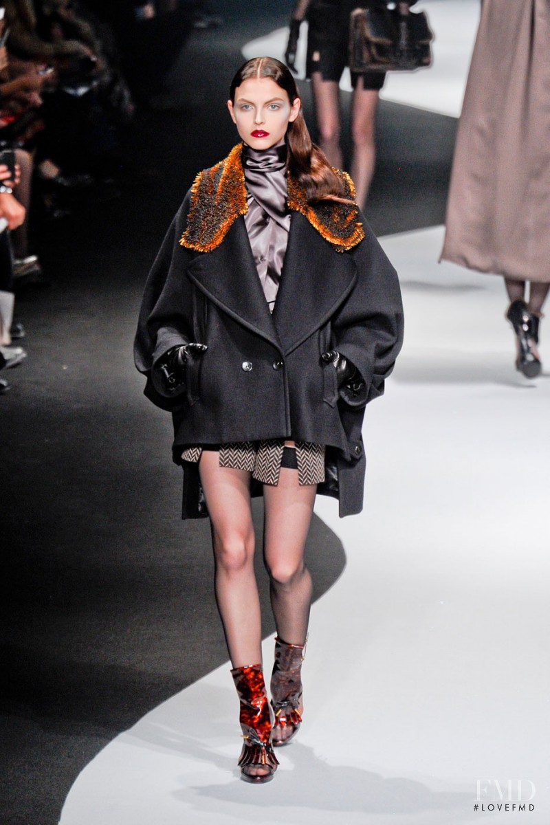 Karlina Caune featured in  the Viktor & Rolf fashion show for Autumn/Winter 2012
