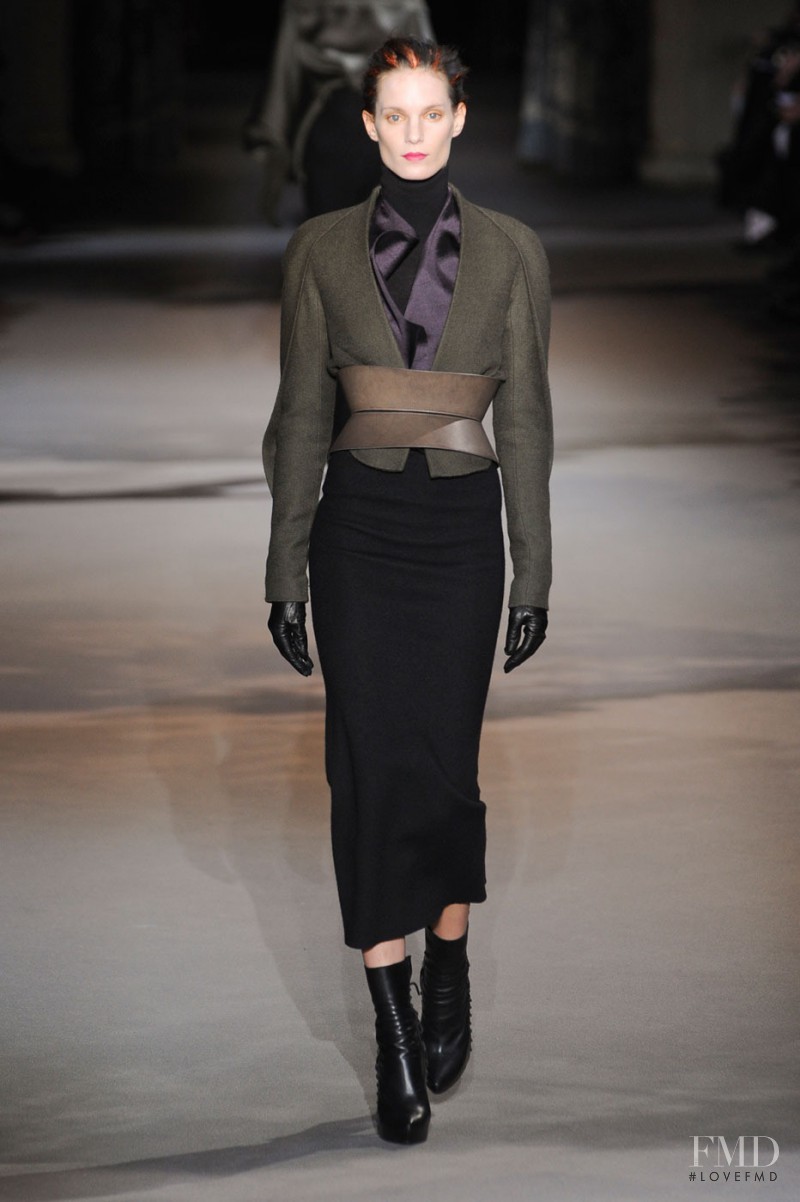 Haider Ackermann fashion show for Autumn/Winter 2012