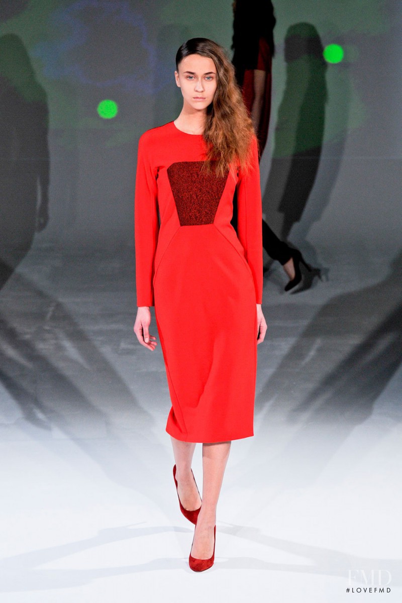Nastya Choo featured in  the Hussein Chalayan fashion show for Autumn/Winter 2012