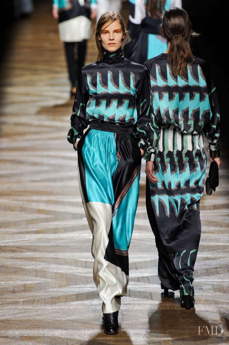 Dries van Noten fashion show for Autumn/Winter 2012