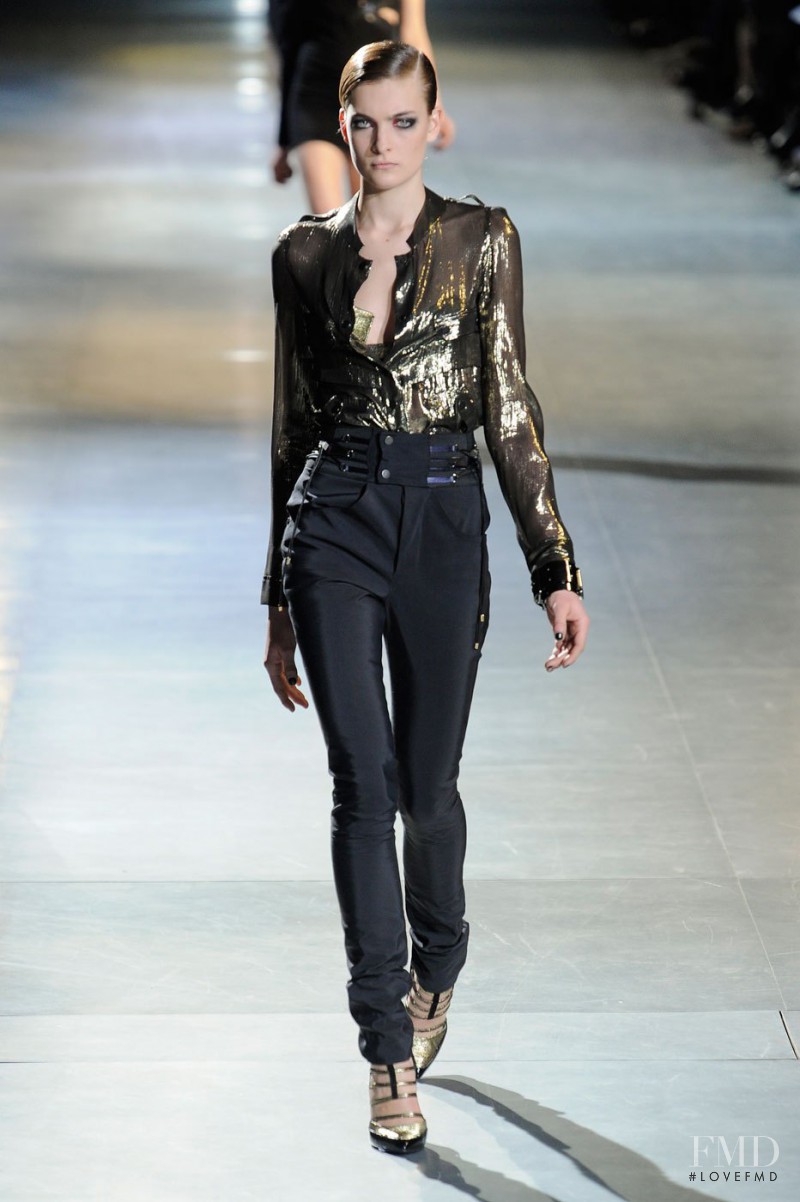 Anthony Vaccarello fashion show for Autumn/Winter 2012