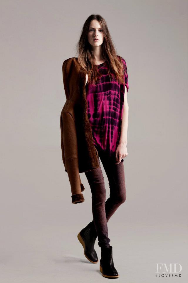 Carla Gebhart featured in  the Mishka lookbook for Autumn/Winter 2012