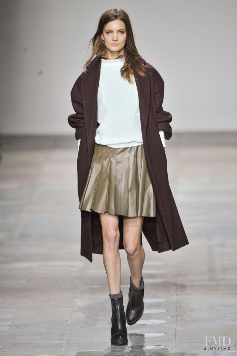 Nadine Ponce featured in  the Topshop fashion show for Autumn/Winter 2012