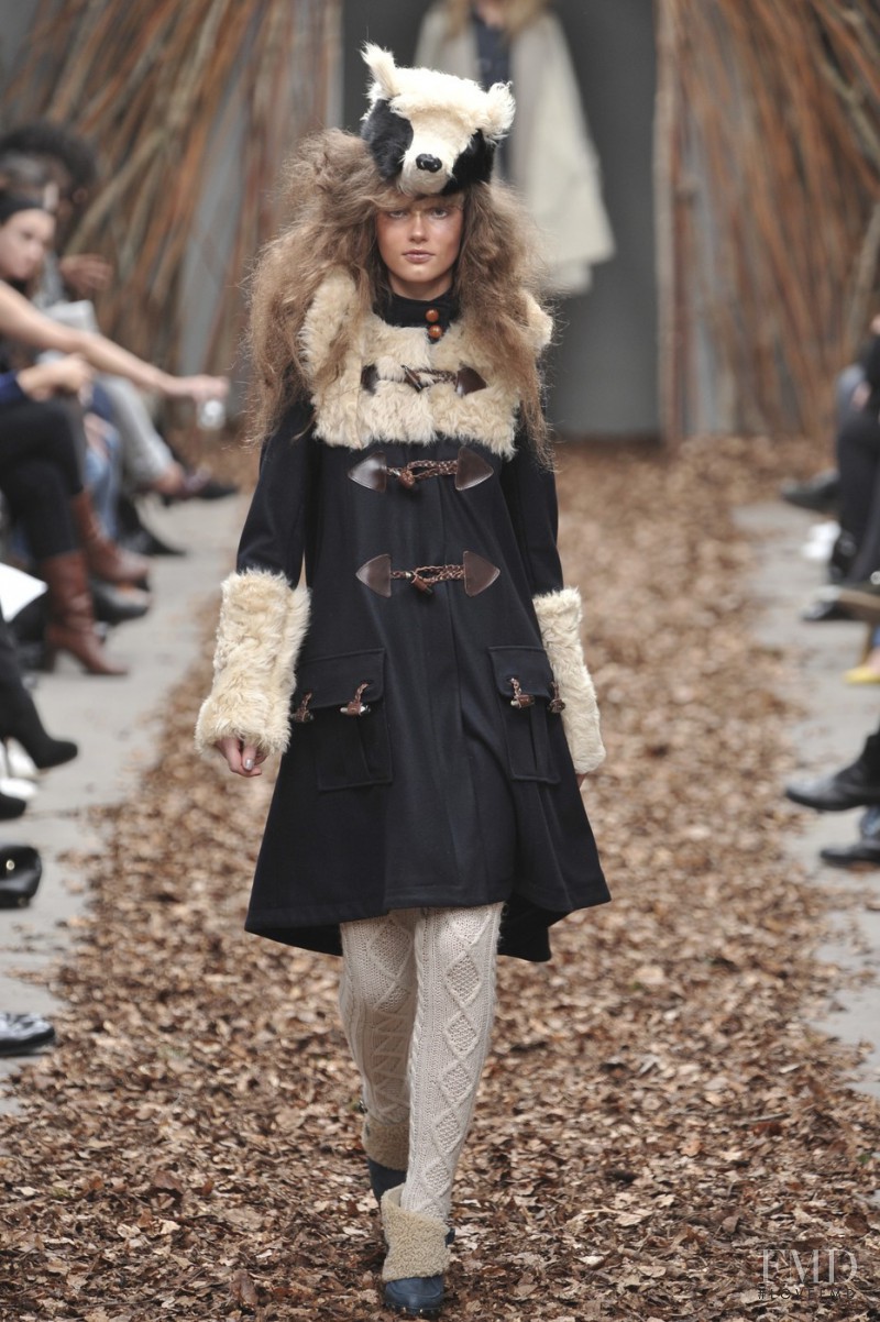 Topshop fashion show for Autumn/Winter 2010