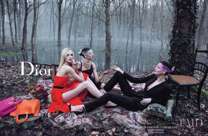 Daria Strokous featured in  the Christian Dior advertisement for Spring/Summer 2013