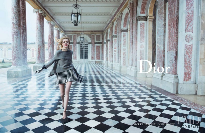 Daria Strokous featured in  the Christian Dior advertisement for Spring/Summer 2013