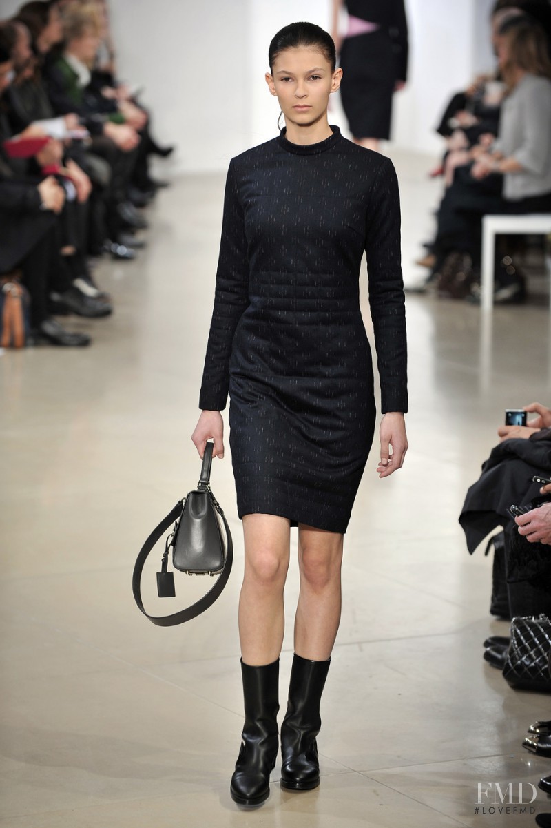 Emilia Nawarecka featured in  the Jil Sander fashion show for Autumn/Winter 2010