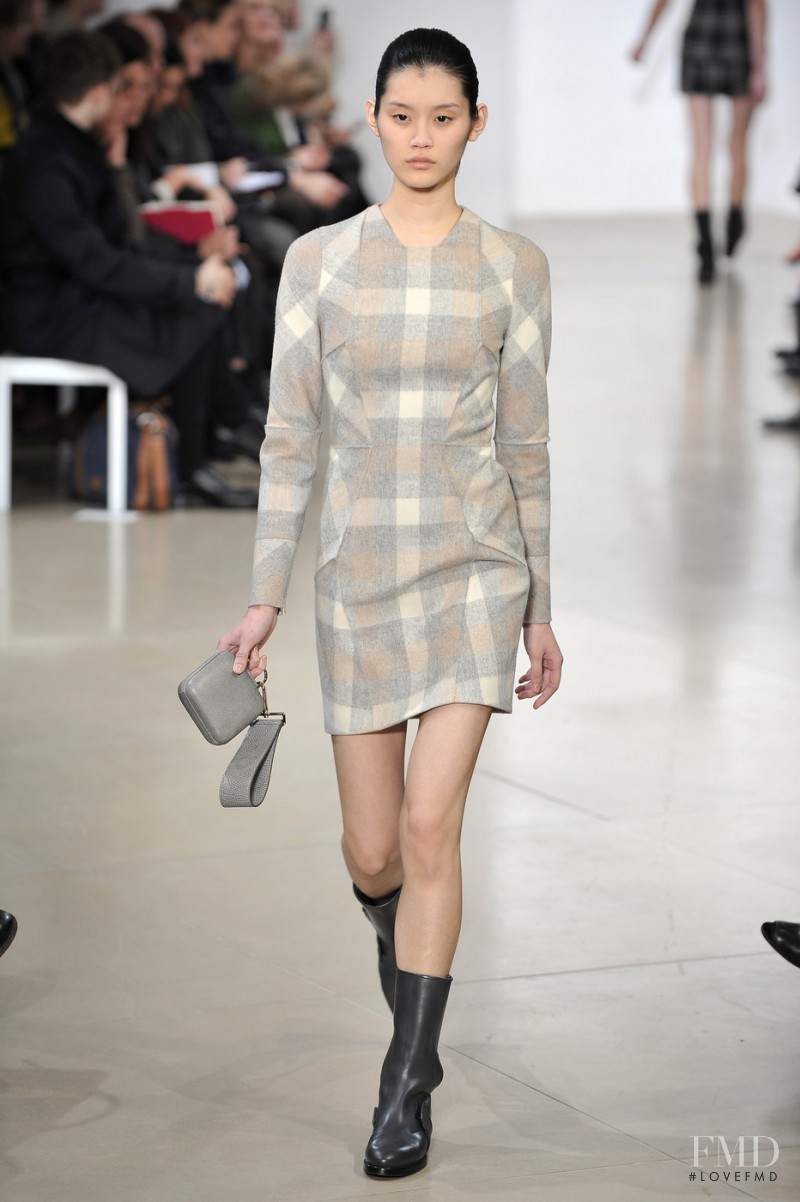 Ming Xi featured in  the Jil Sander fashion show for Autumn/Winter 2010