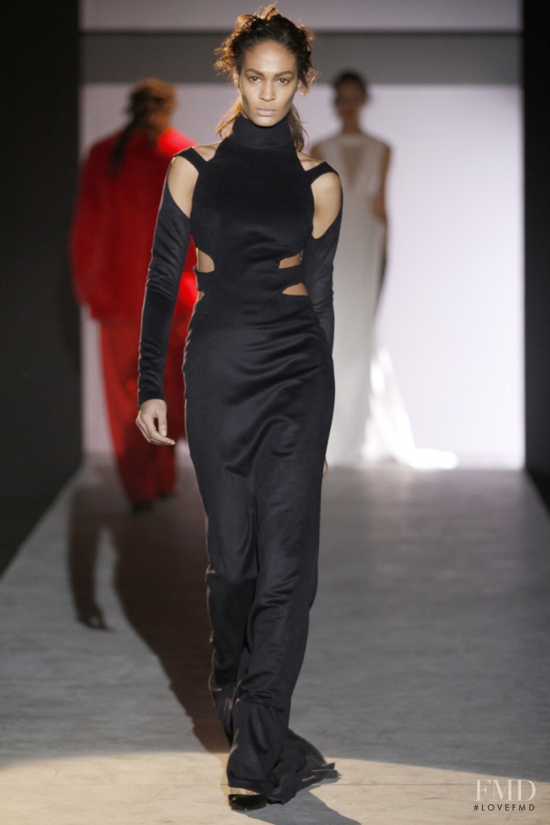 Joan Smalls featured in  the Hakaan fashion show for Autumn/Winter 2011