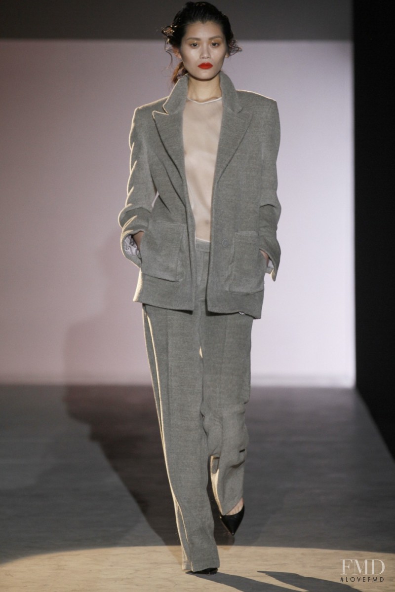 Ming Xi featured in  the Hakaan fashion show for Autumn/Winter 2011