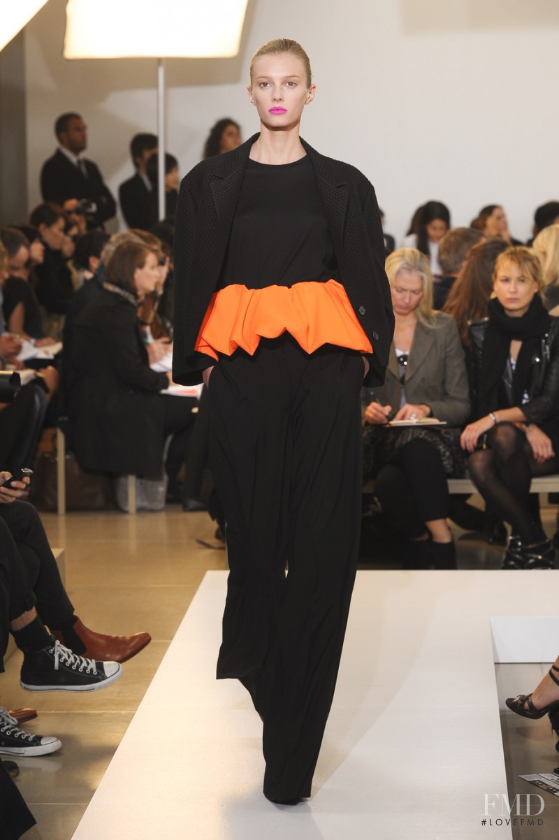 Sigrid Agren featured in  the Jil Sander fashion show for Spring/Summer 2011