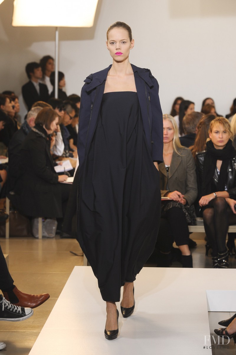 Freja Beha Erichsen featured in  the Jil Sander fashion show for Spring/Summer 2011