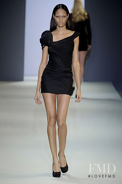 Joan Smalls featured in  the Hakaan fashion show for Autumn/Winter 2010