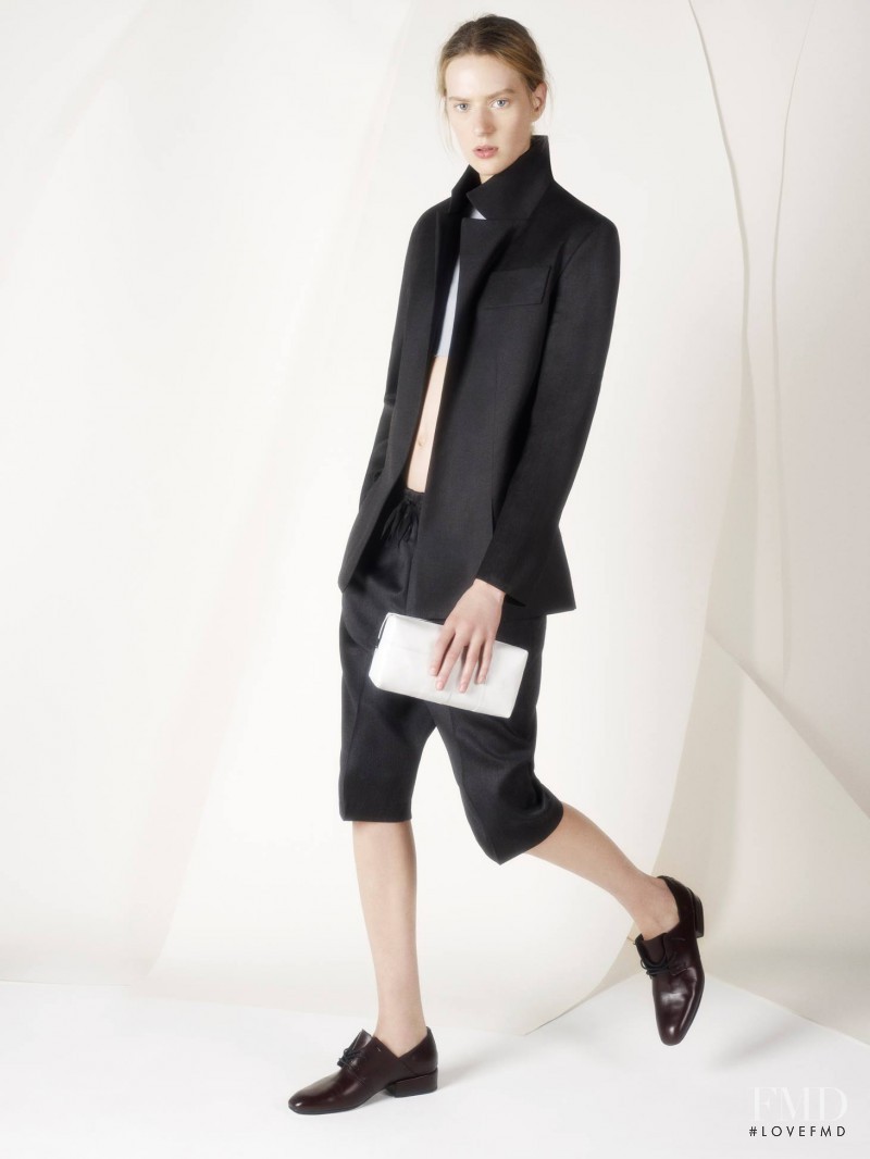 Carla Gebhart featured in  the Dubiï¿½ lookbook for Autumn/Winter 2014