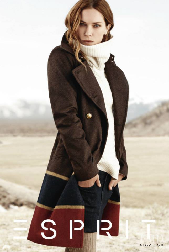 Erin Wasson featured in  the Esprit advertisement for Autumn/Winter 2013