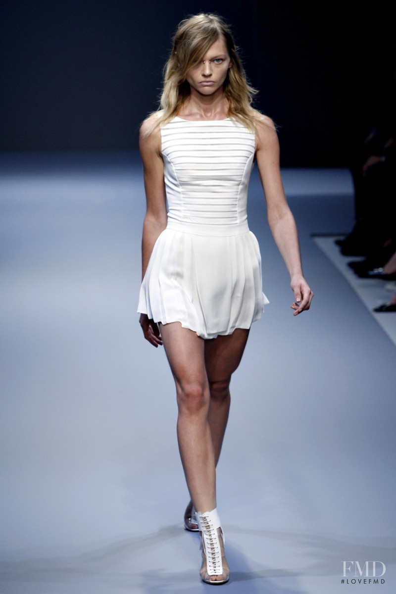 Sasha Pivovarova featured in  the Hakaan fashion show for Spring/Summer 2011