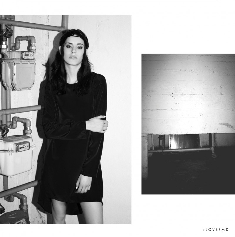 Emi Fulla featured in  the Ajeez lookbook for Autumn/Winter 2015