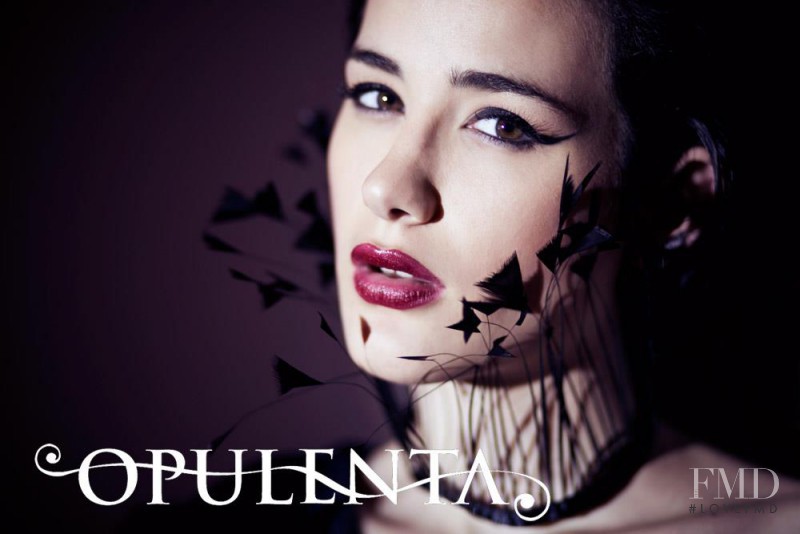 Macarena del Corro featured in  the Opulenta advertisement for Autumn/Winter 2012
