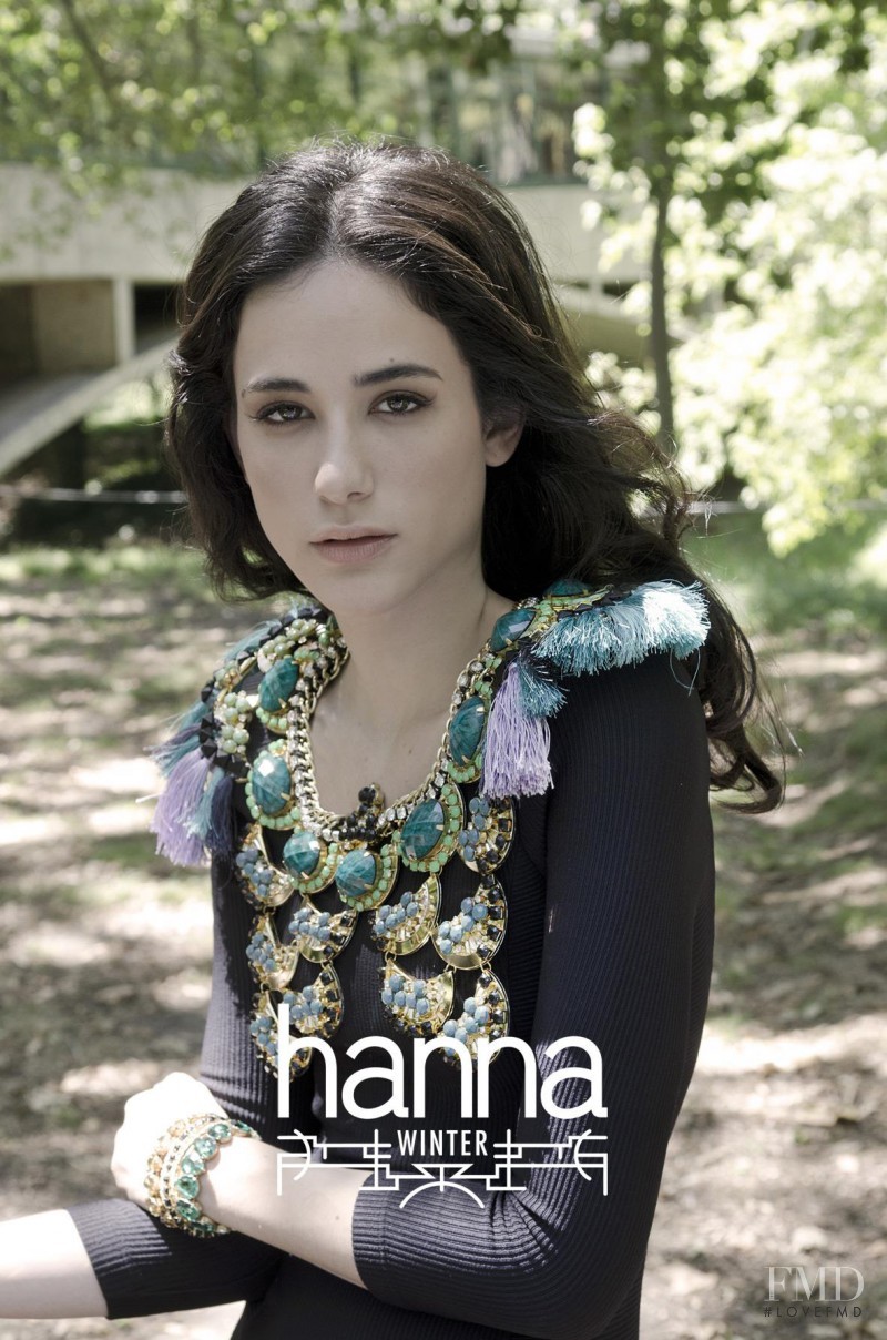 Macarena del Corro featured in  the Hanna advertisement for Autumn/Winter 2013