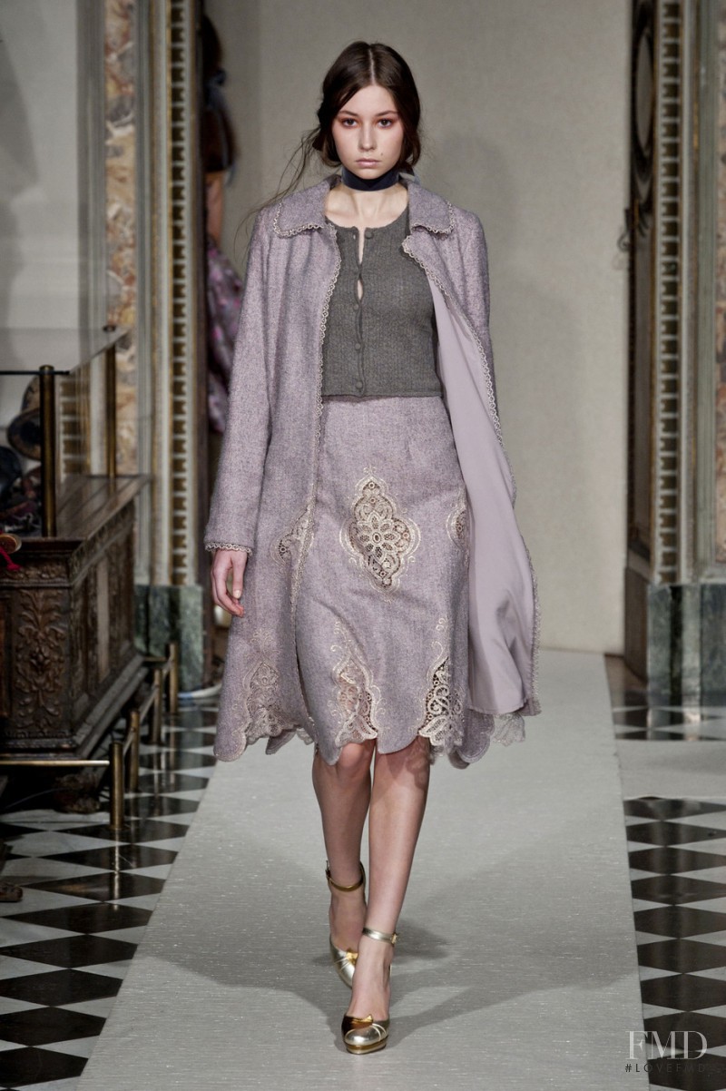 Luisa Beccaria fashion show for Autumn/Winter 2014