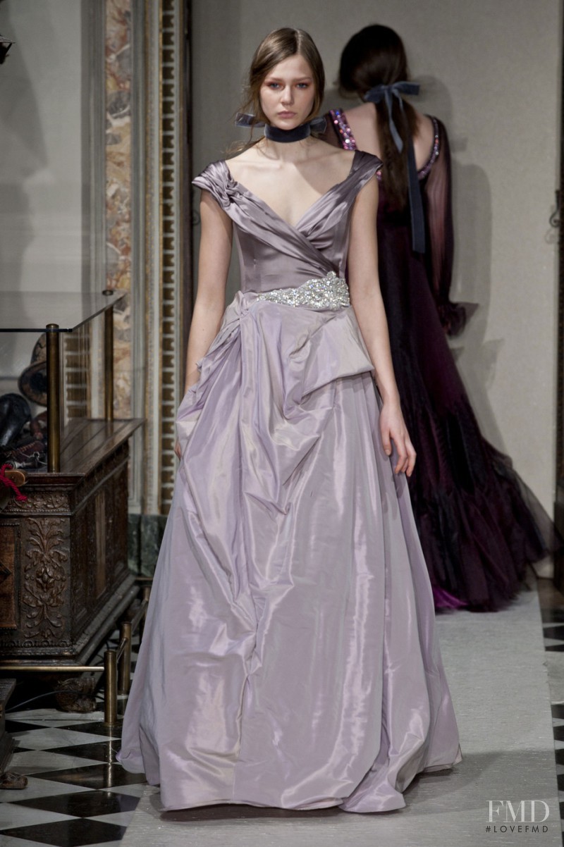 Luisa Beccaria fashion show for Autumn/Winter 2014