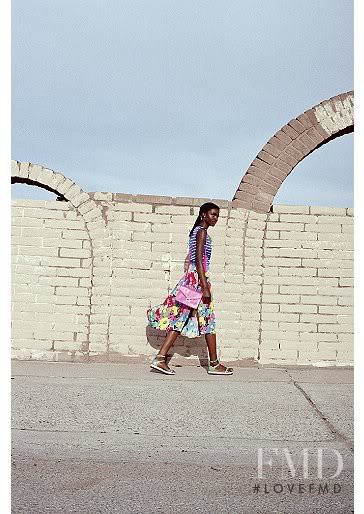 Zuri Tibby featured in  the Urban Outfitters catalogue for Summer 2012