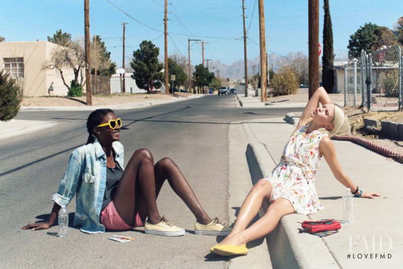 Zuri Tibby featured in  the Urban Outfitters catalogue for Summer 2012