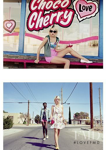 Zuri Tibby featured in  the Urban Outfitters catalogue for Summer 2012