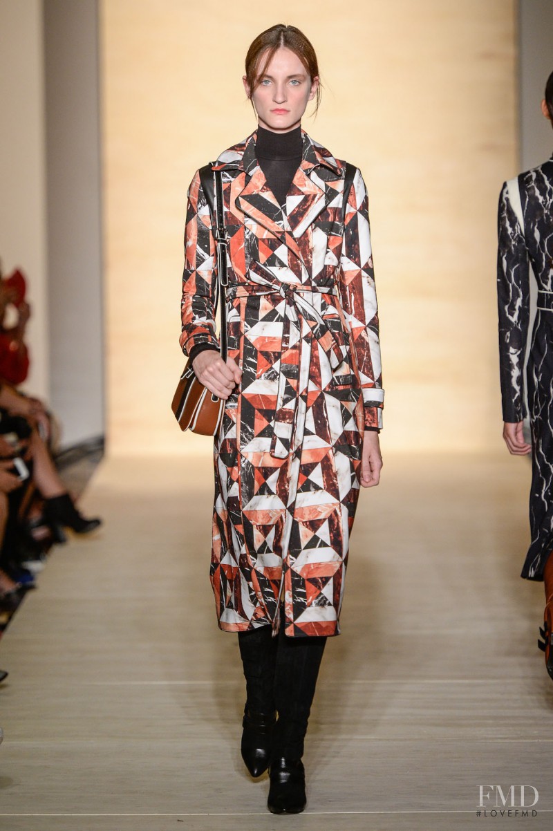 Marina Heiden featured in  the Reinaldo Lourenï¿½o fashion show for Autumn/Winter 2015