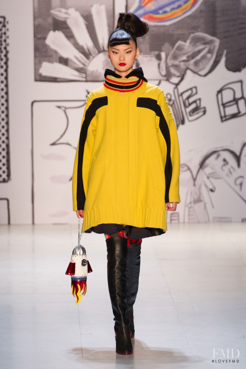 Cong He featured in  the Tsumori Chisato fashion show for Autumn/Winter 2015